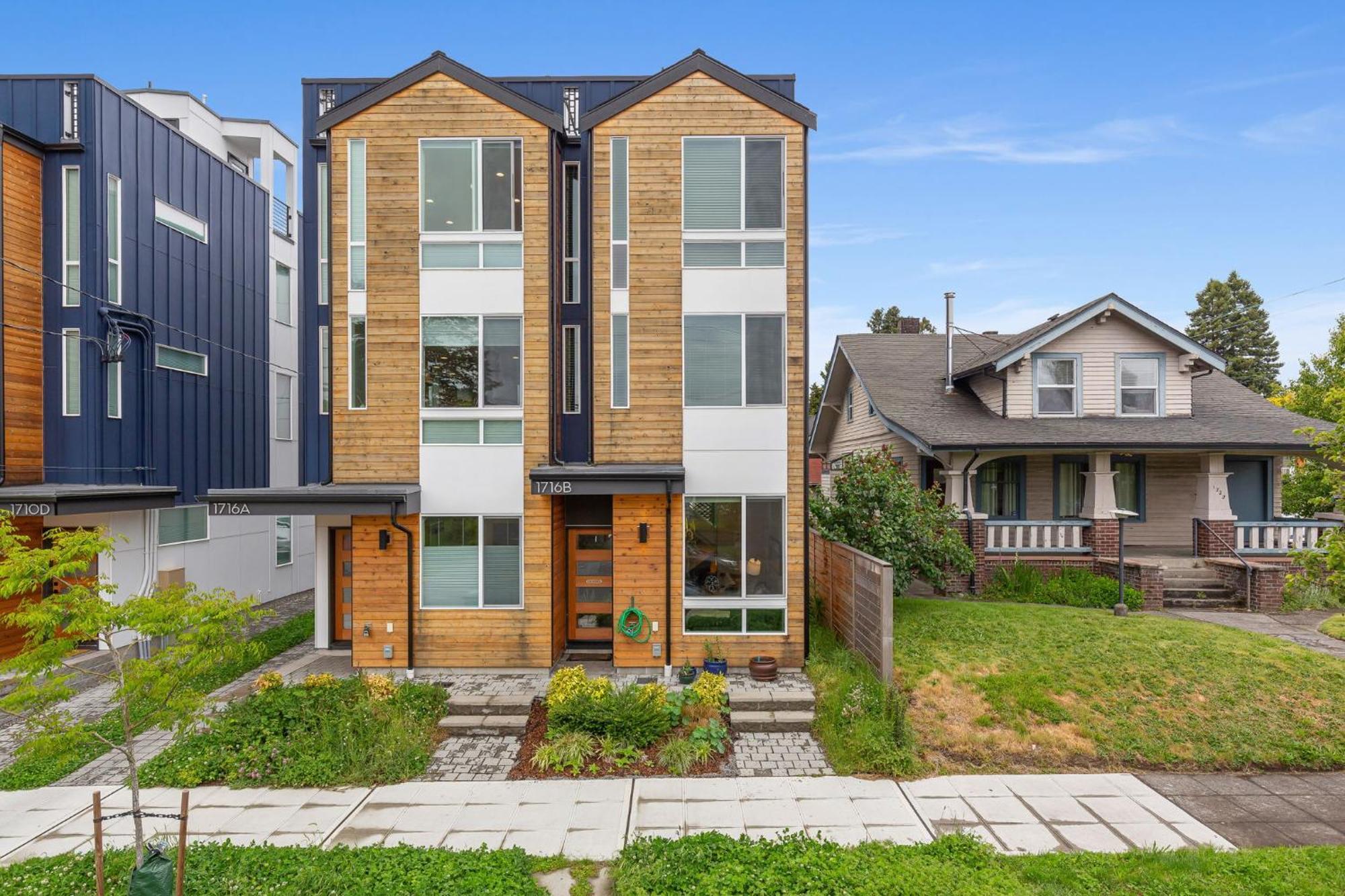 Stylish Townhouse Near Seattle Attractions Villa Exterior photo