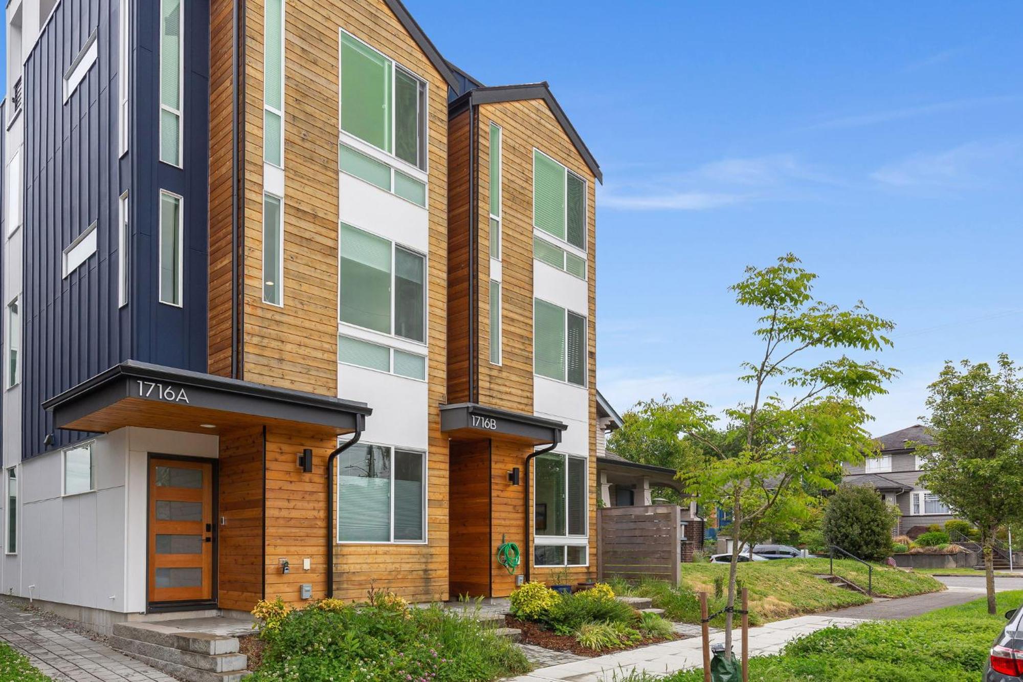 Stylish Townhouse Near Seattle Attractions Villa Exterior photo