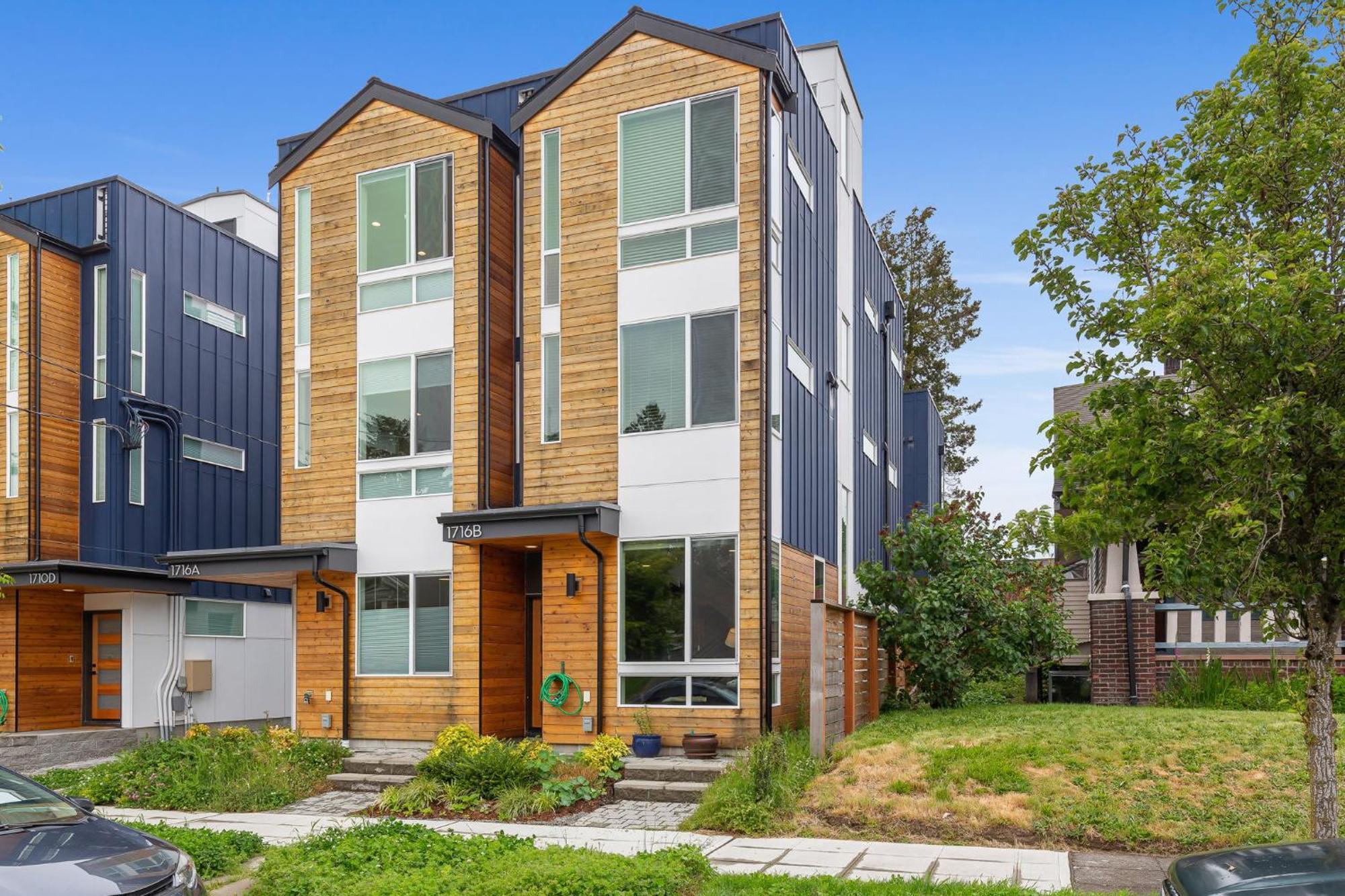 Stylish Townhouse Near Seattle Attractions Villa Exterior photo